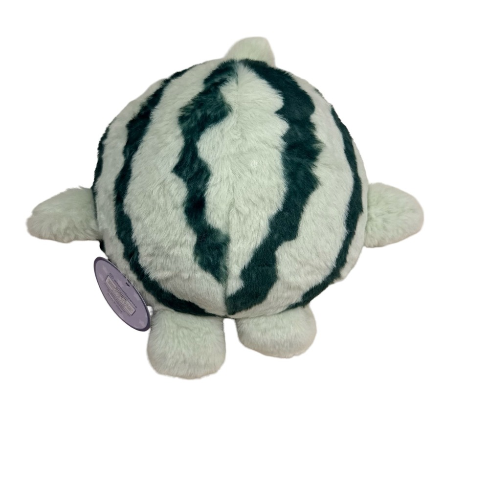 Kawaii Klaws Plush Watermelon Green Red Fruit Stuffed Animal Kids 8" - Picture 2 of 3